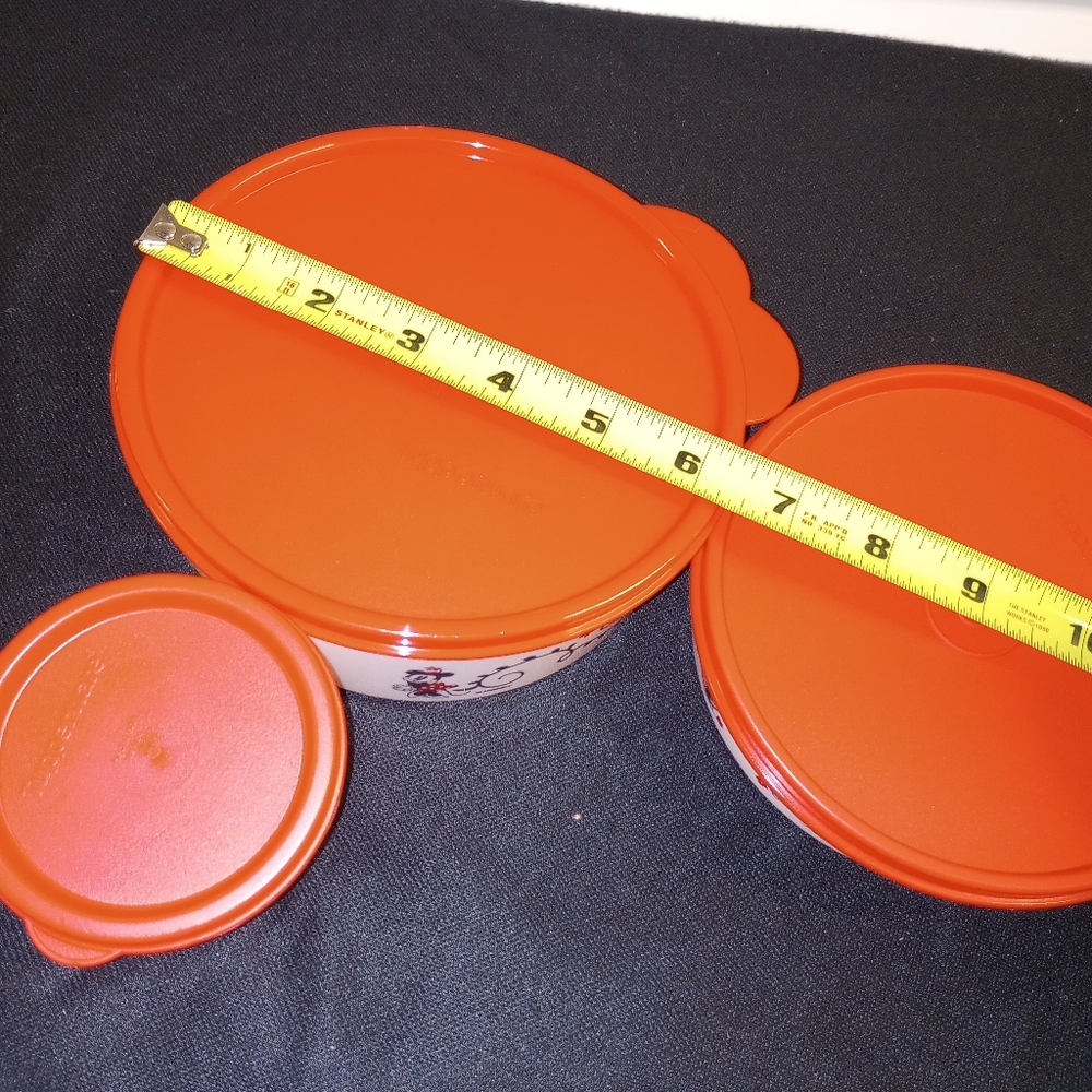 NEW Tupperware Mickey & Minnie Mouse Set - Picture 3 of 7